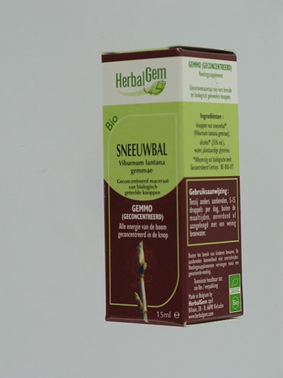 HERBALGEM WOLLIGE SNEEUWBAL   MACERAAT 15ML