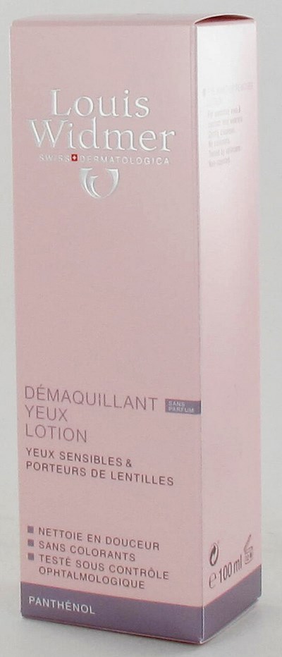 WIDMER DEMAQ YEUX LOTION N/PARF 100ML WIDMER DEMAQ YEUX LOTION N/PARF 100ML