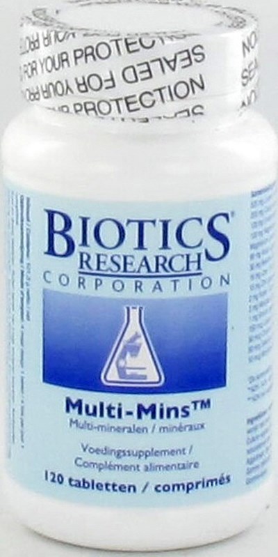 MULTI MINS BIOTICS             COMP 120