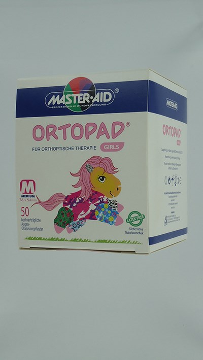 ORTOPAD FOR GIRLS MEDIUM OOGKOMPRES       50 73222