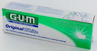 GUM DENTIFRICE ORIGINAL WHITE 75ML 1745 GUM DENTIFRICE ORIGINAL WHITE 75ML 1745