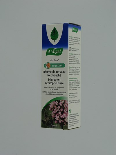 VOGEL CINUFORCE SPRAY NASAL MENTHOL 20ML VOGEL CINUFORCE SPRAY NASAL MENTHOL 20ML