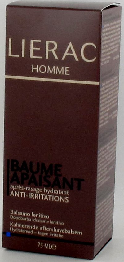 LIERAC HOMME BAUME APAISANT APRES RASAGE TUBE 75ML LIERAC HOMME BAUME APAISANT APRES RASAGE TUBE 75ML