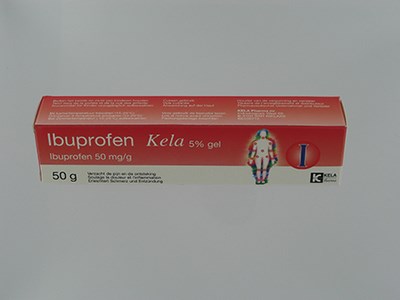 IBUPROFEN KELA 5 % GEL 50 G