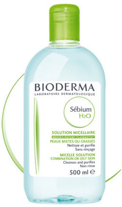BIODERMA SEBIUM H2O SOLUTION MICELLAIRE PG 500ML BIODERMA SEBIUM H2O SOLUTION MICELLAIRE PG 500ML