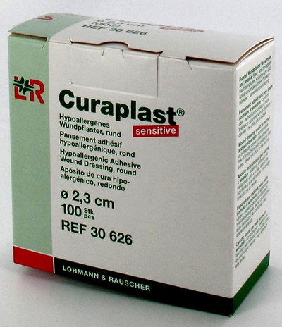 CURAPLAST SENSITIV ROND DIAM.2,3CM SPOTS 100 30626