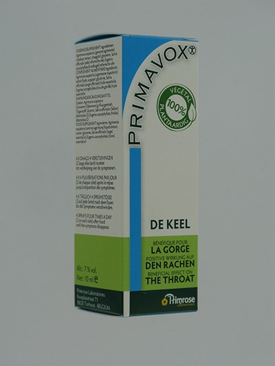 PRIMAVOX ADULT KEELSPRAY   10ML