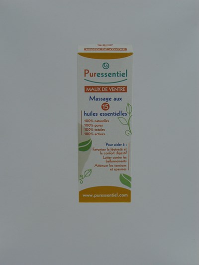 PURESSENTIEL BUIKPIJN MASSAGE 15 ESS OLIE     50ML