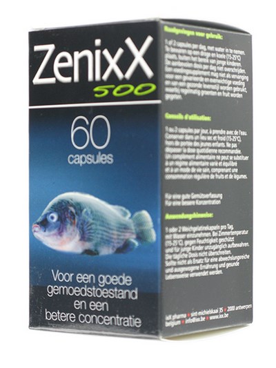 ZENIXX 500 CAPS 60X 500MG ZENIXX 500 CAPS 60X 500MG