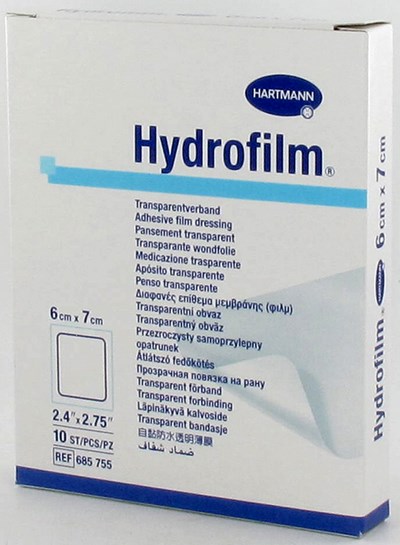 HYDROFILM  6X 7,0CM TRANSP  10 6857551