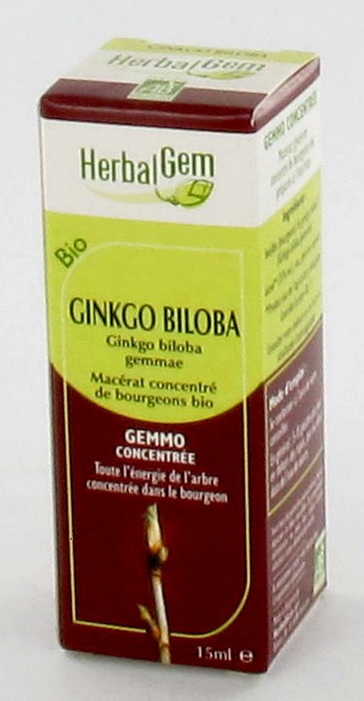 HERBALGEM GINKGO BILOBA        MACERAT 15ML
