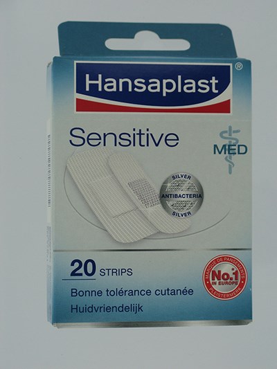 HANSAPLAST MED SENSITIVE STRIPS 20 47831