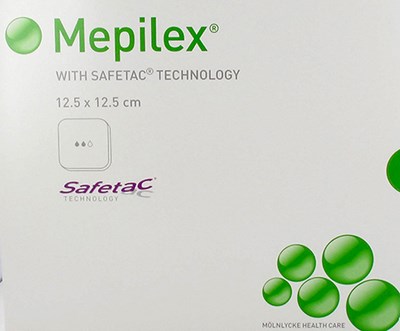 MEPILEX PANS MOUSSE SIL ABS STER 12,5X12,5CM 5 MEPILEX PANS MOUSSE SIL ABS STER 12,5X12,5CM 5
