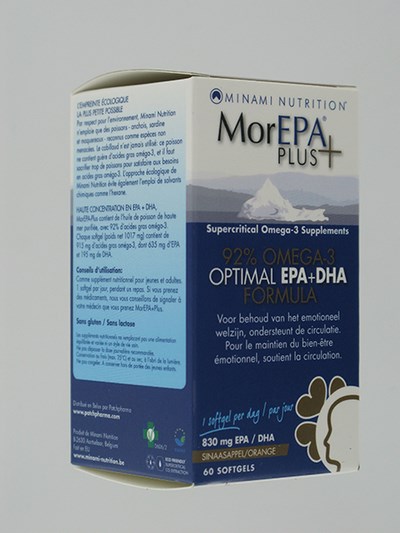 MINAMI MOREPA PLUS DOSE 2 MOIS SOFTGELS 60 MINAMI MOREPA PLUS DOSE 2 MOIS SOFTGELS 60