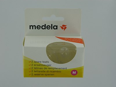 MEDELA TETINE SILICONE DEBIT MOYEN 2 MEDELA TETINE SILICONE DEBIT MOYEN 2
