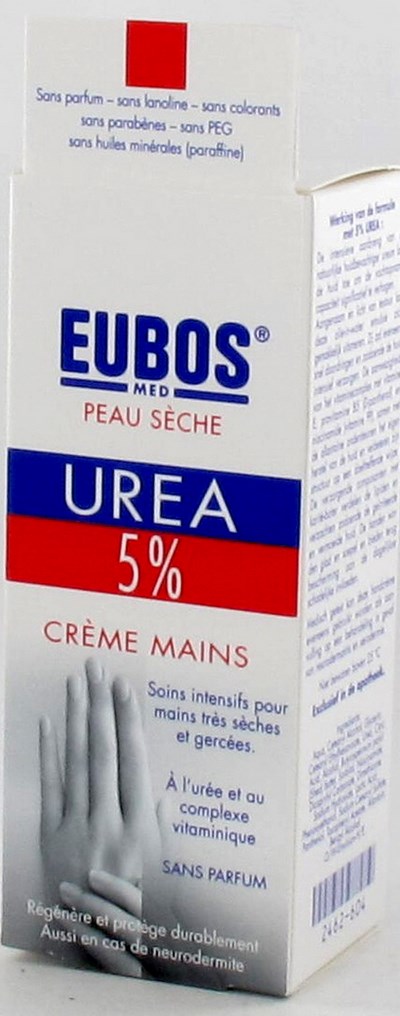 EUBOS CREME MAINS UREE 5% TUBE 75ML EUBOS CREME MAINS UREE 5% TUBE 75ML
