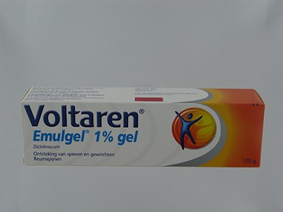 VOLTAREN EMULGEL 1 % GEL 120 G LAMINAATTUBE VOLTAREN EMULGEL 1 % GEL 120 G LAMINAATTUBE