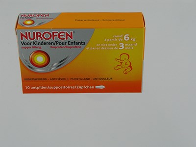 NUROFEN ENFANT  60MG SUPPO 10 X 60 MG