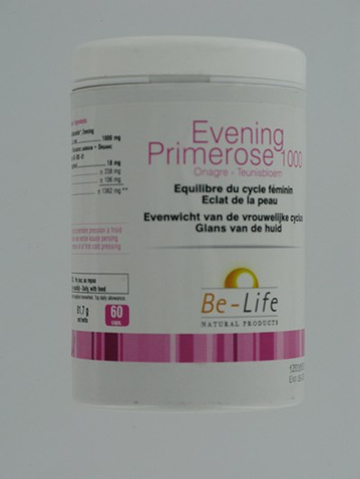 EVENING PRIMROSE 1000 BE LIFE BIO         CAPS  60