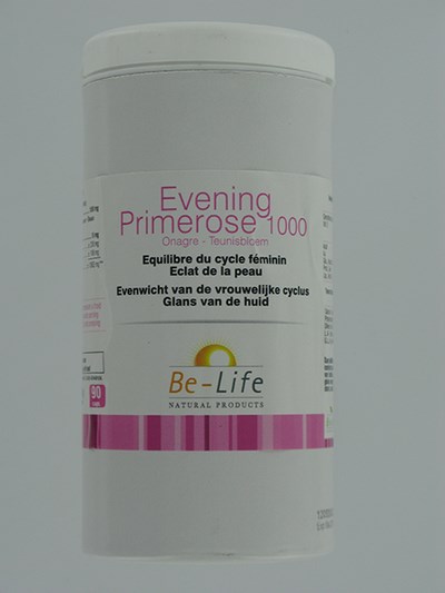 EVENING PRIMROSE 1000 BE LIFE BIO CAPS 90 EVENING PRIMROSE 1000 BE LIFE BIO CAPS 90