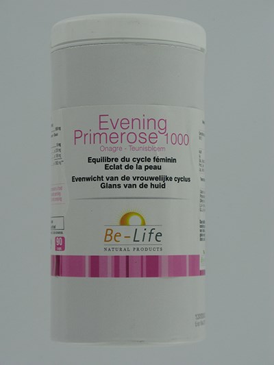 EVENING PRIMROSE 1000 BE LIFE BIO         CAPS  90