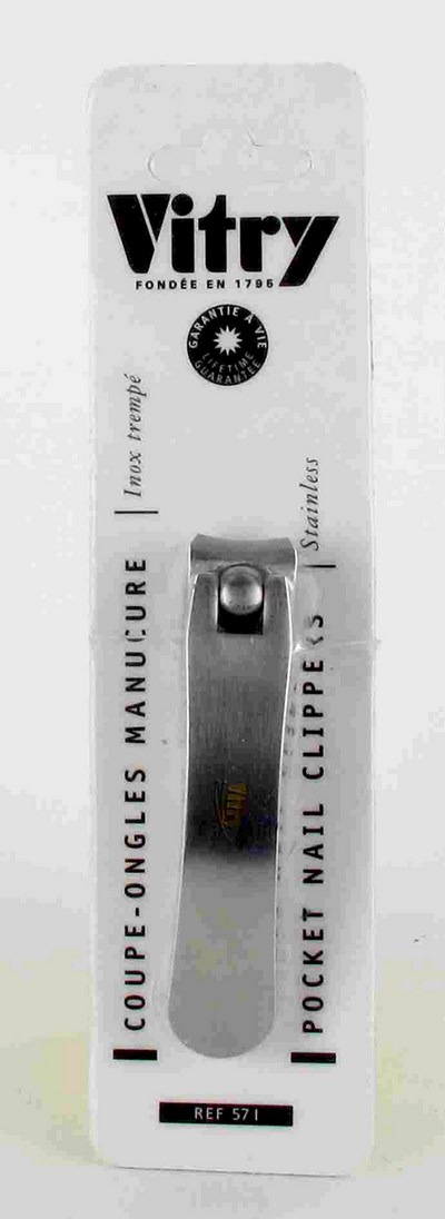VITRY COUPE-ONGLES INOX 70MM 1057I VITRY COUPE-ONGLES INOX 70MM 1057I
