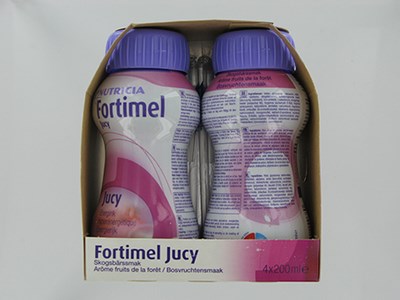 FORTIMEL JUCY FRUITS FORET CLUSTER 4X200ML 65467 FORTIMEL JUCY FRUITS FORET CLUSTER 4X200ML 65467