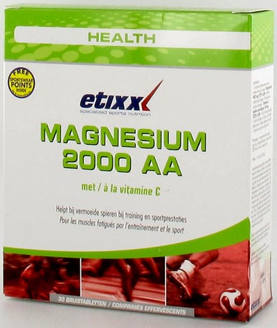 ETIXX MAGNESIUM 2000 AA TABL EFFERV. 30 ETIXX MAGNESIUM 2000 AA TABL EFFERV. 30