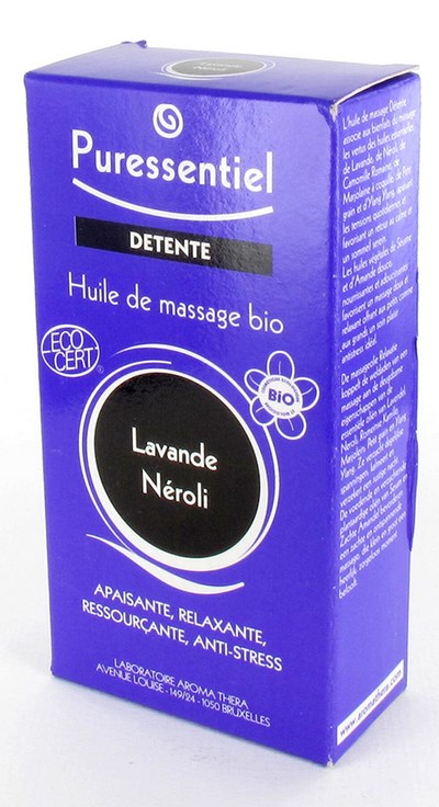 PURESSENTIEL MASSAGE HLE LAVANDE-NEROLI BIO 100ML PURESSENTIEL MASSAGE HLE LAVANDE-NEROLI BIO 100ML