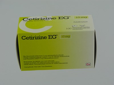 CETIRIZINE EG COMP 100 X 10 MG