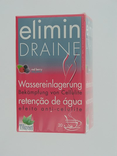 ELIMIN DRAINE FRUITS ROUGES TEA-BAGS 20 ELIMIN DRAINE FRUITS ROUGES TEA-BAGS 20
