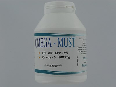 OMEGA-MUST CAPS 120 OMEGA-MUST CAPS 120