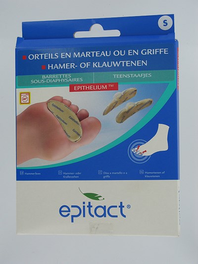 EPITACT HAMERTEEN-KLAUWTEEN VROUW GEL SIL 1PAAR