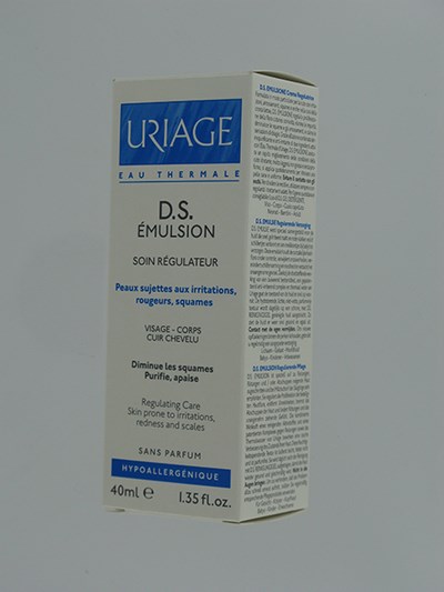 URIAGE DS EMULS REGULERENDE VERZORGING TUBE 40ML