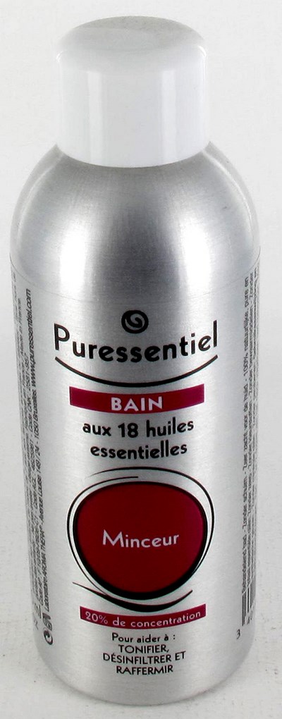 PURESSENTIEL AFSLANKEN DOUCHEBAD 18 ESS OLIE 100ML