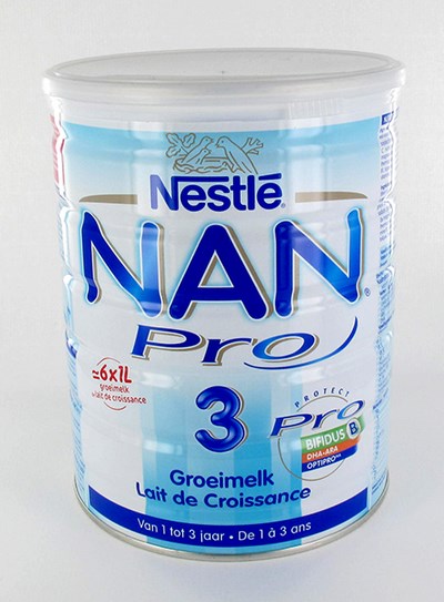 NAN OPTIPRO 3 +1JAAR GROEIMELK PDR            800G