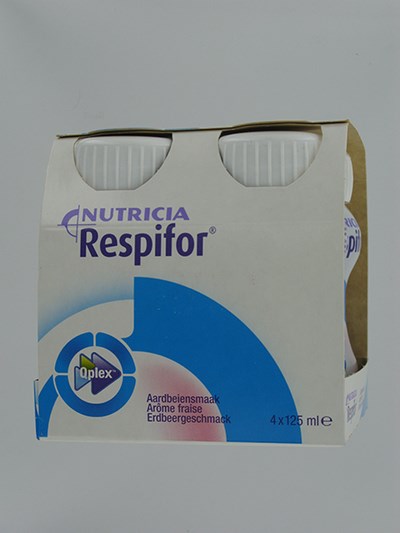 RESPIFOR AARDBEI            4X125ML