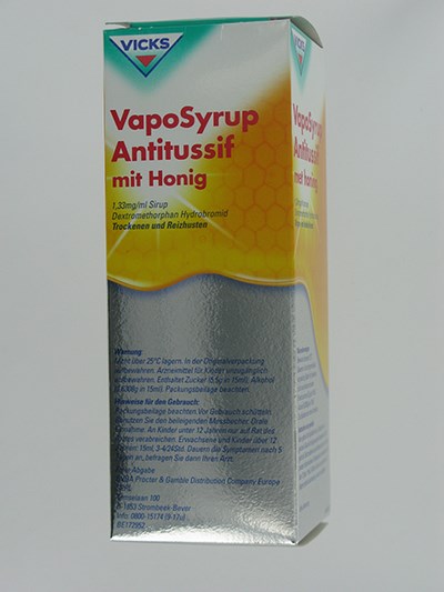 VICKS VAPOSYRUP ANTITUSSIF HONING 180ML