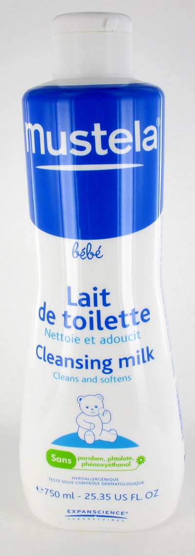 MUSTELA PS LAIT DE TOILETTE   FL 750ML