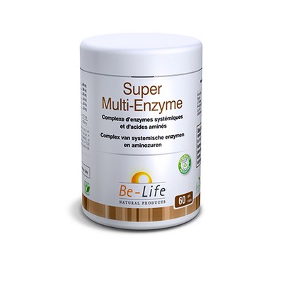 SUPER MULTI-ENZYMES BE LIFE NF POT GEL 60 SUPER MULTI-ENZYMES BE LIFE NF POT GEL 60
