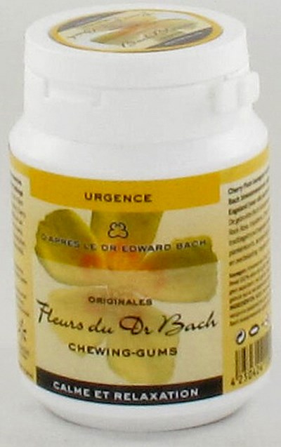 FLEURS DE BACH CHEWING GUM N39 URGENCE 40 FLEURS DE BACH CHEWING GUM N39 URGENCE 40