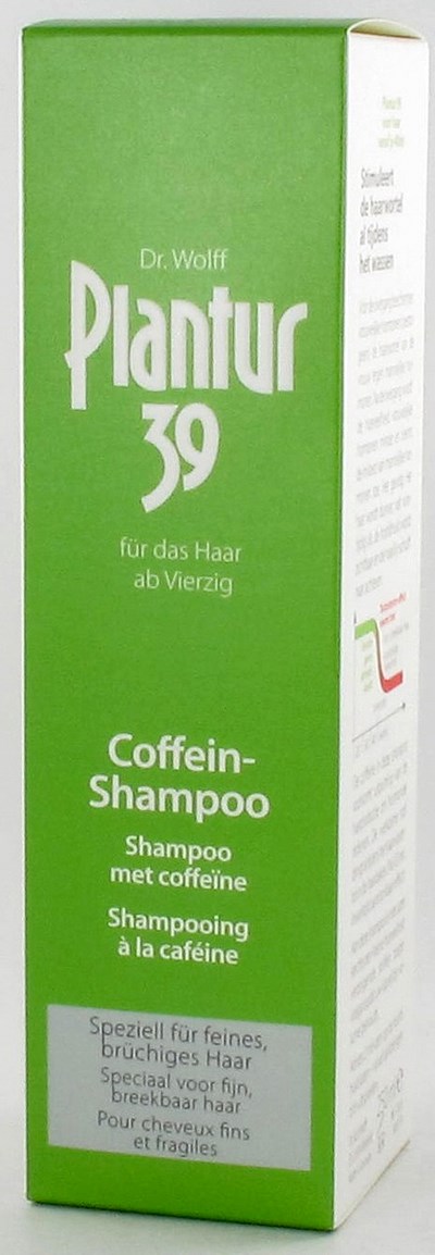 PLANTUR 39 SH COFFEINE FIJN HAAR 250ML