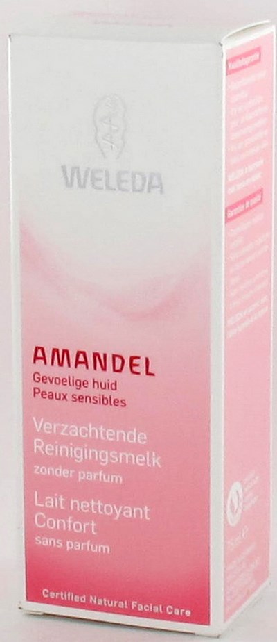 WELEDA AMANDE LAIT NETTOYANT CONFORT TUBE 75ML