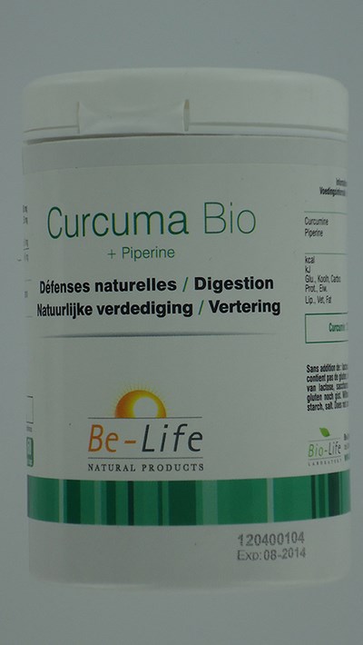 CURCUMA 2400 + PIPERINE BIO BE LIFE        GEL  60