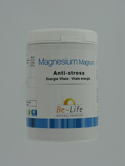 MAGNESIUM MAGNUM MINERALS BE LIFE NF GEL 60