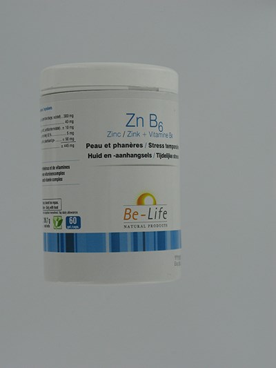 ZN-B6 MINERALS BE LIFE NF GEL 60 ZN-B6 MINERALS BE LIFE NF GEL 60