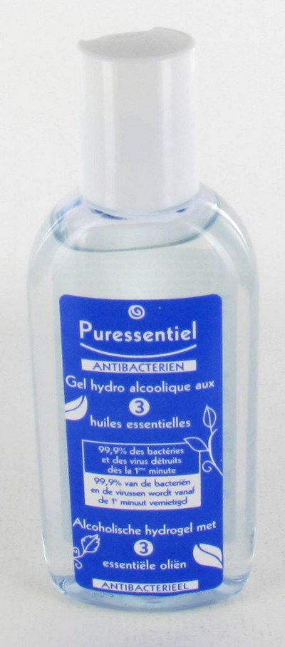 PURESSENTIEL A/BACTER.GEL HYDRO ALC.3 HLE ESS 80ML