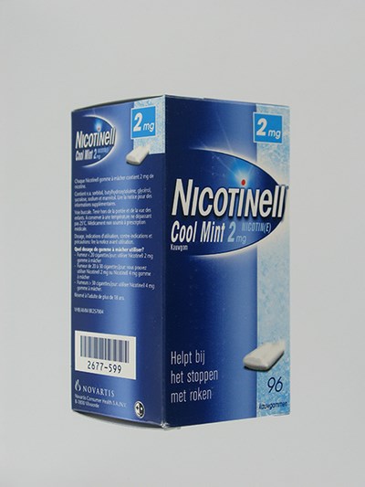 NICOTINELL COOL MINT 2 MG KAUWGOM 96