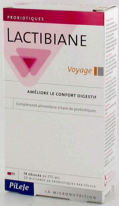 LACTIBIANE VOYAGE      GEL 14X575MG