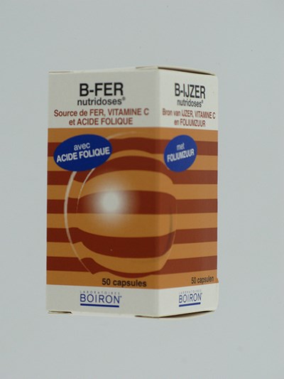 B-FER NUTRIDOSES CAPS 50 BOIRON B-FER NUTRIDOSES CAPS 50 BOIRON